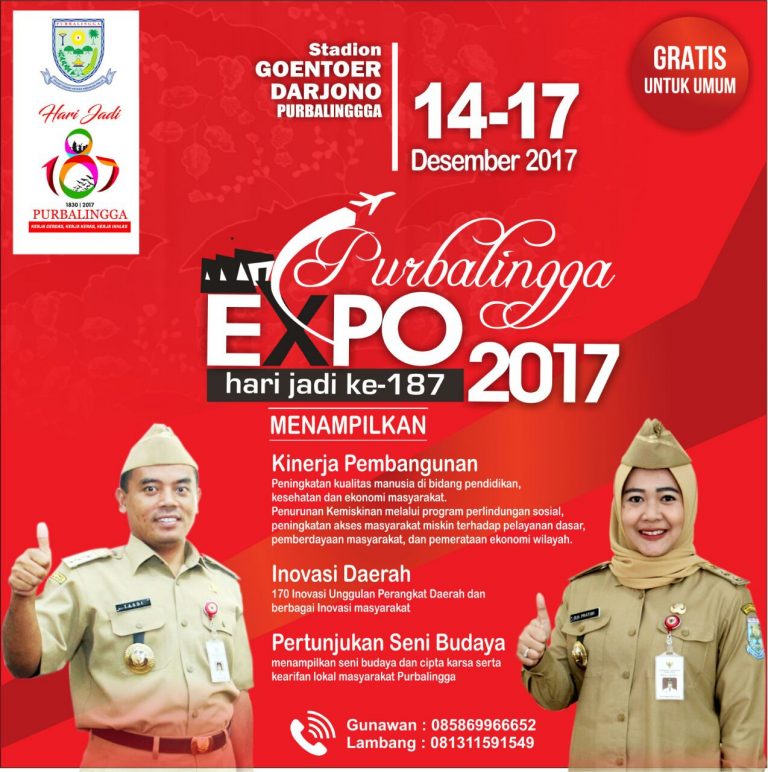 Jenis Lomba yang diadakan pada Purbalingga Expo 2017